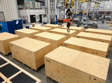 Exportkisten aus OSB - gefertigt nach internationalen Exportanforderungen