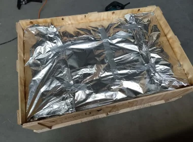 Faltkiste geeignet für den Überseetransport - leichte und widerstandsfähige Exportverpackung, ideal für den Lufttransport
