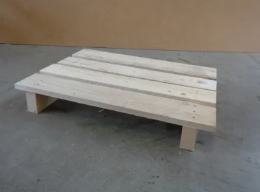 Kostengünstige Einwegpalette 60×40 cm für leichte Waren